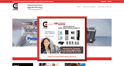 Desktop Screenshot of cordobaelectronica.com.ar